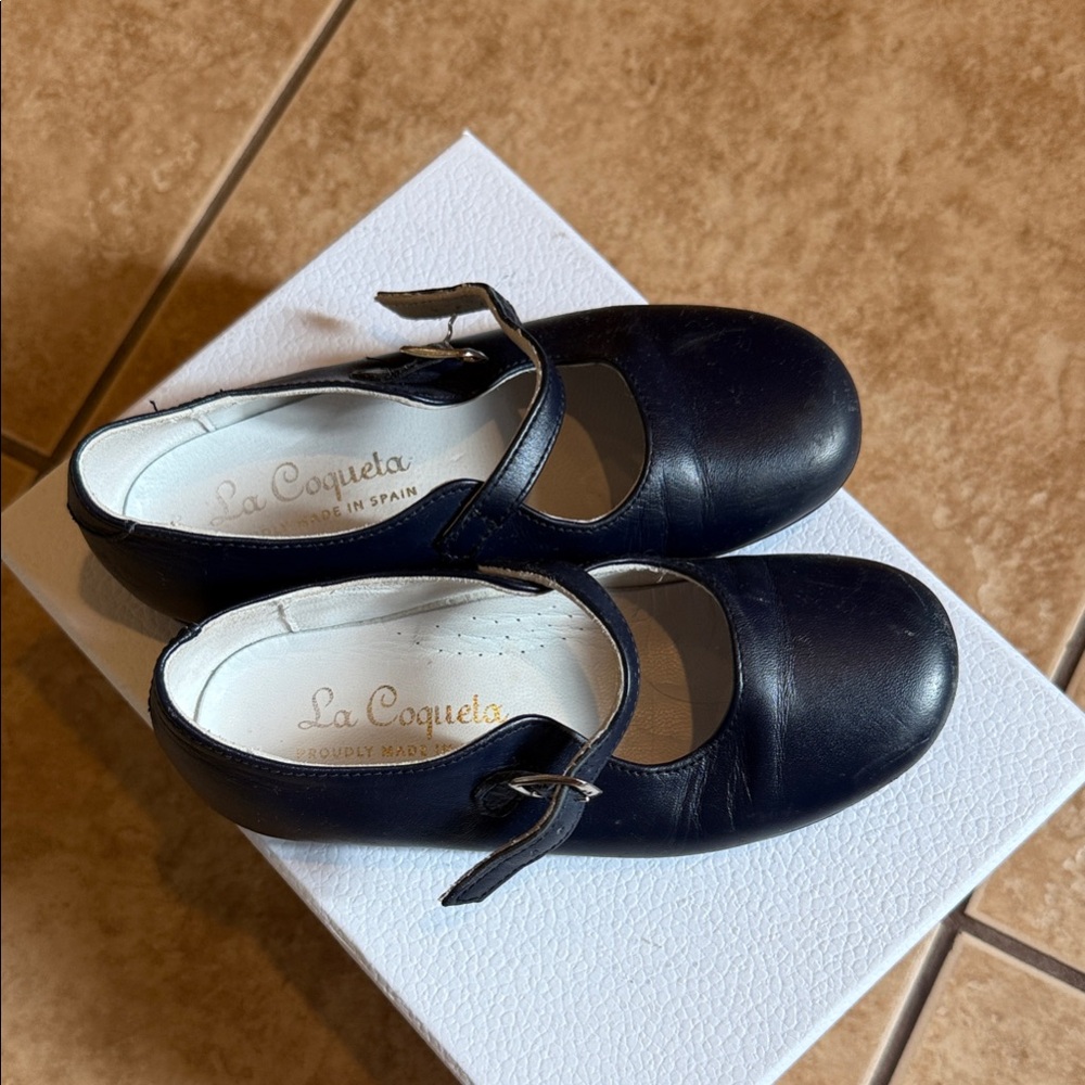 Kids Black Mary Jane Shoes